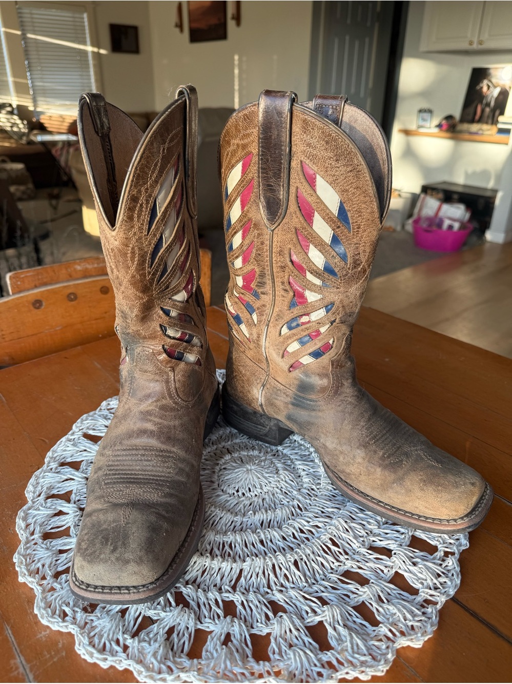 Ariat Longview Square Toe Western Boots